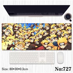 Naruto anime Mouse pad 80*30*0.3cm