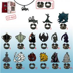 Solo Leveling anime necklace+keychain