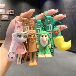 tungtungsahur anime keychain