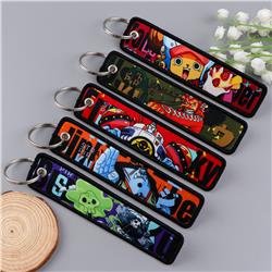 One Piece anime keychain