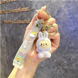 Labubu anime keychain