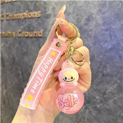 Labubu anime keychain