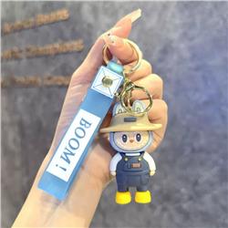 Labubu anime keychain