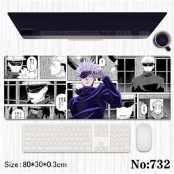 Jujutsu Kaisen anime Mouse pad 80*30*0.3cm