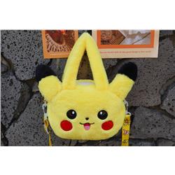 Pokemon anime plush shoulder bag 20*15*8cm