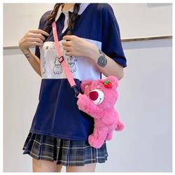 Toy Story anime plush shoulder bag 15*26*10cm