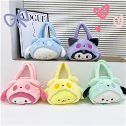 Kuromi anime plush handbag 23*17*12cm