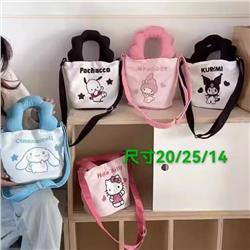 Kuromi anime shoulder bag 25*20cm