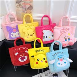 Kuromi anime plush handbag 23*22*5cm