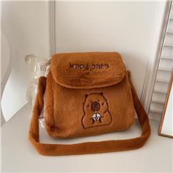 Capybara anime plush backpack 30*25*10cm