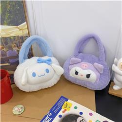 Kuromi anime plush handbag 24*18*6cm