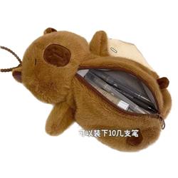 Capybara anime plush pencil bag 30*8*5cm