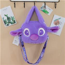 stitch anime plush shoulder bag 20*15*8cm