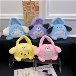 Kuromi anime plush handbag 21*15*6cm