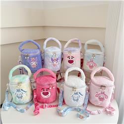 Kuromi anime plush shoulder bag 15*16*14cm