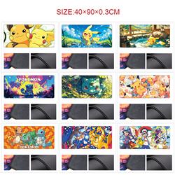 Pokemon anime Mouse pad 90*40cm