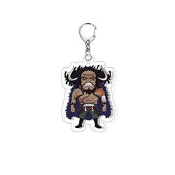 One Piece anime keychain