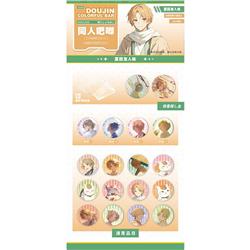 natsume yuujinchou anime pin 75mm 10pcs a set