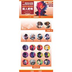 hitman reborn anime pin 75mm 10pcs a set