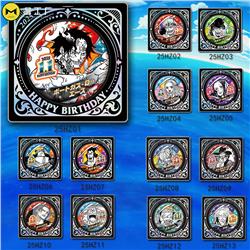 One Piece anime pin 75mm