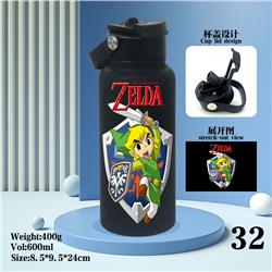 The Legend of Zelda anime vacuum cup