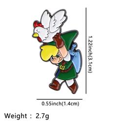 The Legend of Zelda anime pin