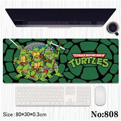 Turtles anime Mouse pad 80*30*0.3cm