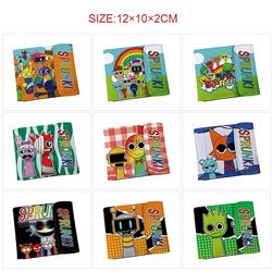 Sprunki Plush anime wallet