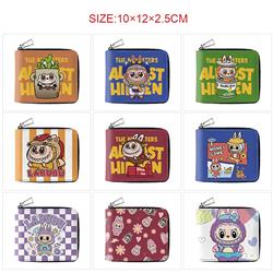 Labubu anime wallet