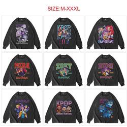 Kpop demon hunters anime hoodie