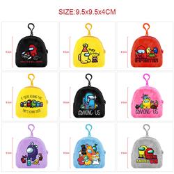 Among Us anime plush bag