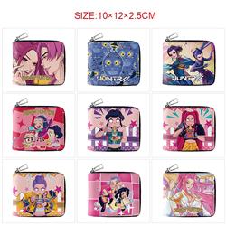 Kpop demon hunters anime wallet