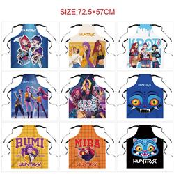 Kpop demon hunters anime apron