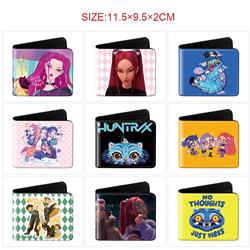 Kpop demon hunters anime wallet