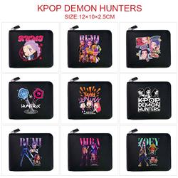 Kpop demon hunters anime wallet