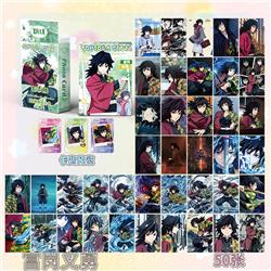 Demon slayer kimets anime LOMO card 50pcs a set