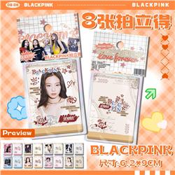 blackpink anime card 8pcs a set