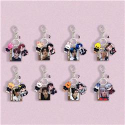 Straykids anime keychain