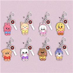 Straykids anime keychain