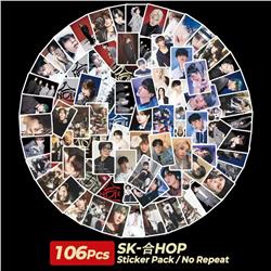 Straykids anime stickers 106pcs a set