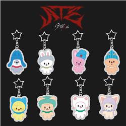 Straykids anime keychain