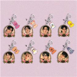Straykids anime keychain