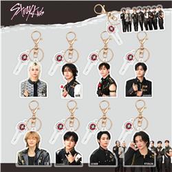 Straykids anime keychain