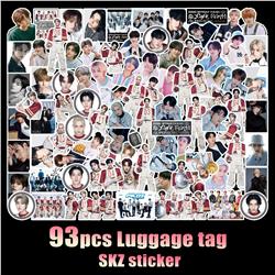 Straykids anime stickers 93pcs a set