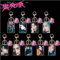 Straykids anime keychain