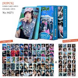 Straykids anime lomo cards price for a set of 92pcs