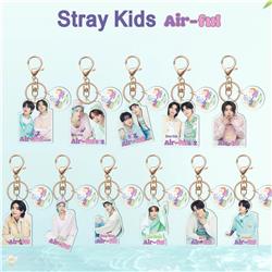 Straykids anime keychain