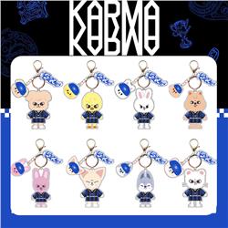 Straykids anime keychain