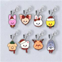 Straykids anime keychain