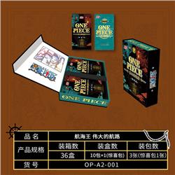One Piece anime card 11pcs a set
